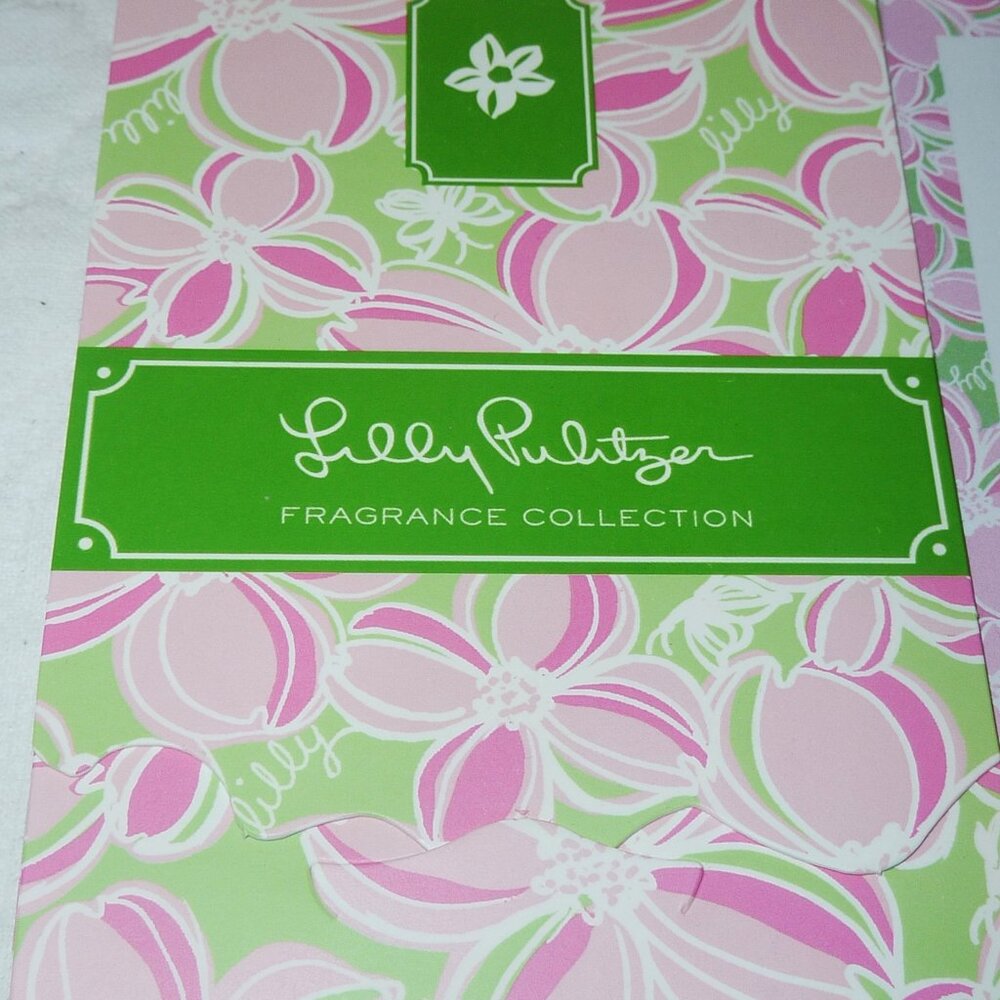 New Lot of 4 Lilly Pulitzer Small Pocket Notebooks With Pencils Great Gifts!